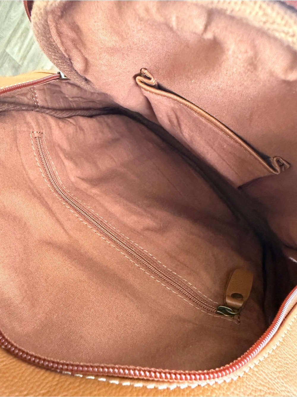 Myra Ranch Meadows Sunflower Leather Sling Bag | Western Crossbody | Boho Backpa - Picture 4 of 5